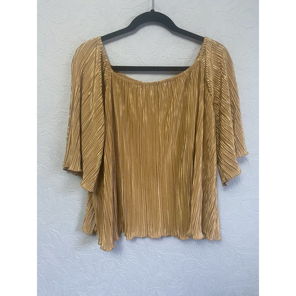 Just Be Size 3X Pleated Top M3